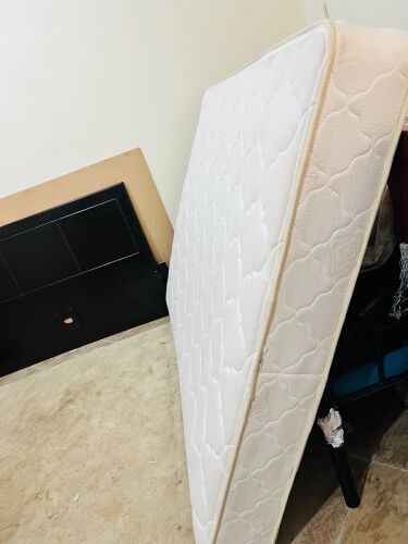 Double bed and mattress 