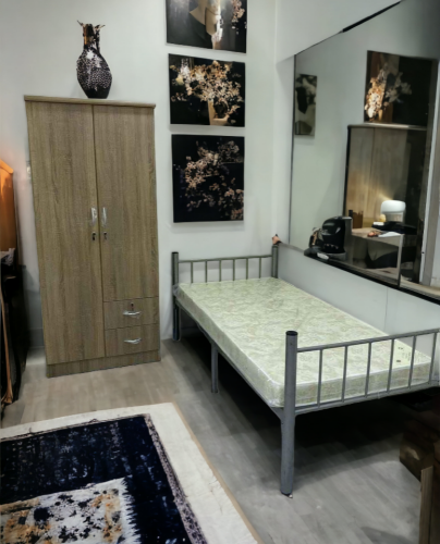 New Single Bed , Steel Bed,Mattress