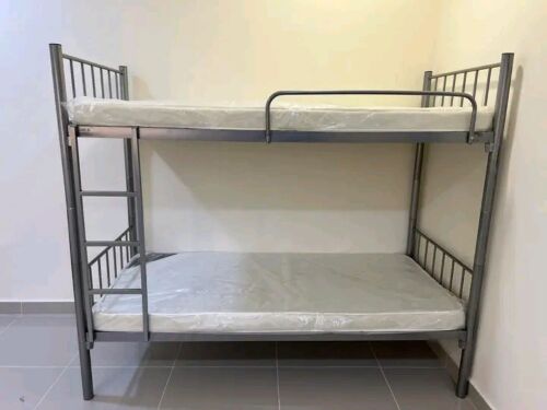 new steel double bunk bed