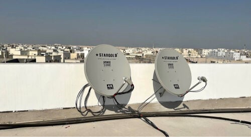 satellite dish tv sale fixing