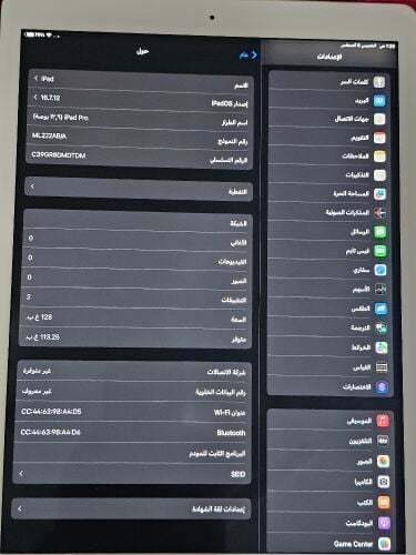 ايباد ١٢ بوصه
