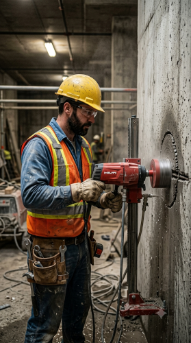 Concrete Coring Without Demolition