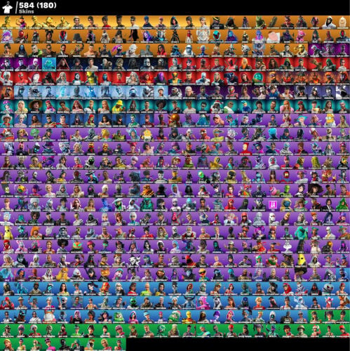حساب فورت نايت حفل ملكي 