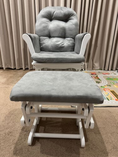 glider chair with ottoman 