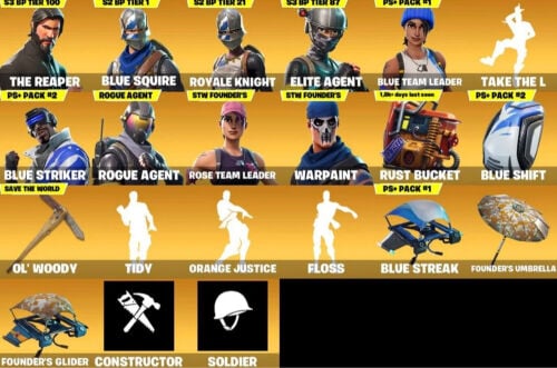 حساب فورت نادر فيه رقصه فلوس 