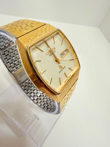 Citizen Crystron Tank 4-711