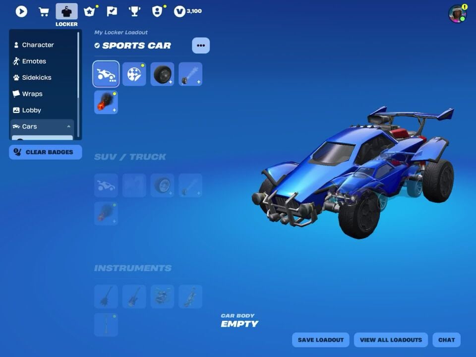 حساب فورت نايت 