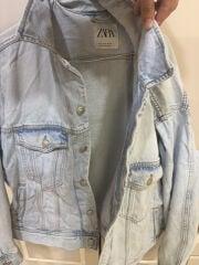 Zara denim jacket for 100qr