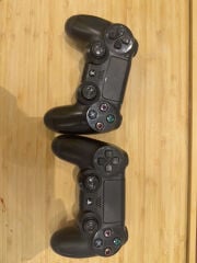 Two PS4 controllers