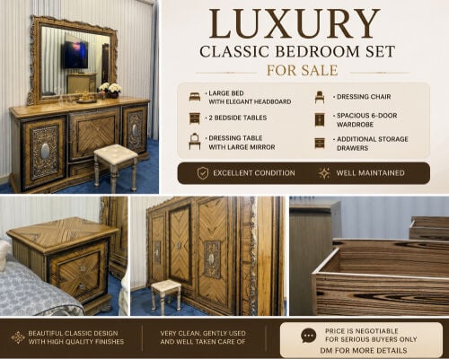 Complete Bedroom Set for Sale 