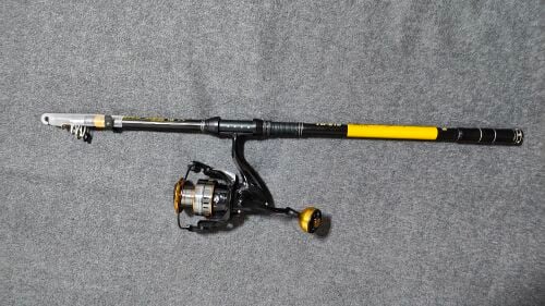 Fishing rod 2.7 m, with reel 5000
