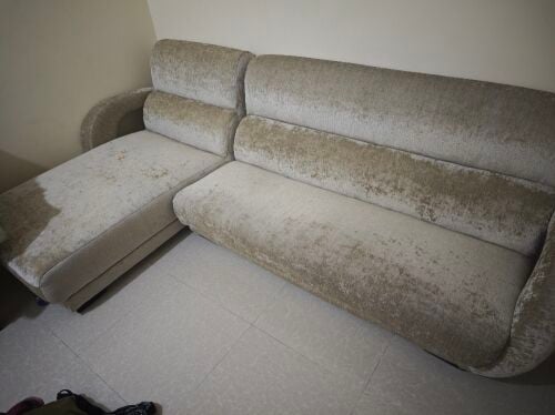 L shape sofa