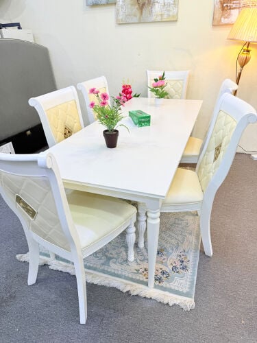 6 chair dinging table 