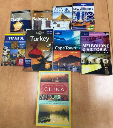 LONELY PLANET TRAVEL BOOKS FOR SALE