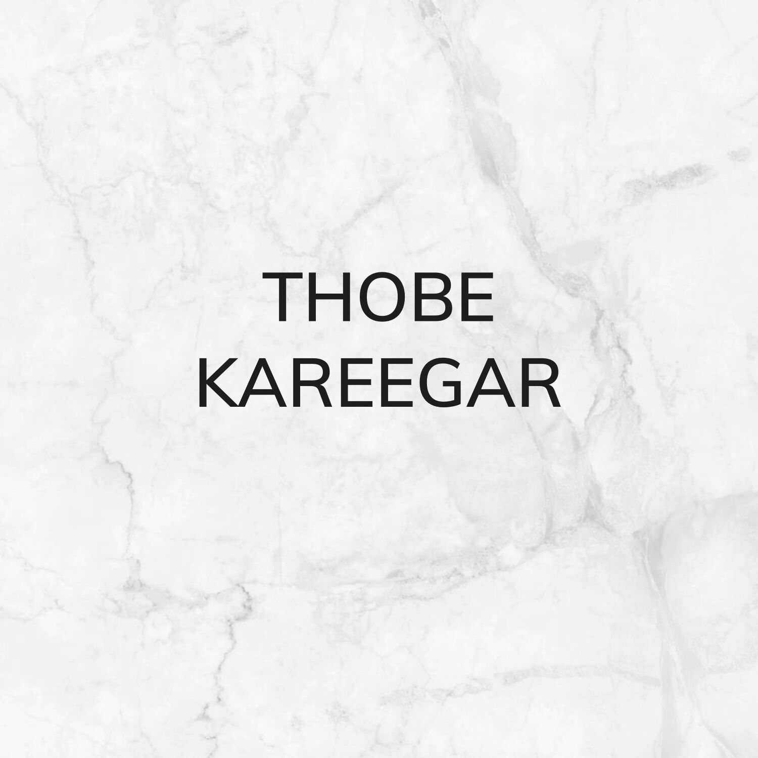 thobe kareegar 
