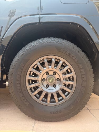 OZ rims with Yokohama Tyres 