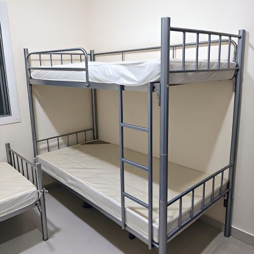 Bunk bed or mattress available
