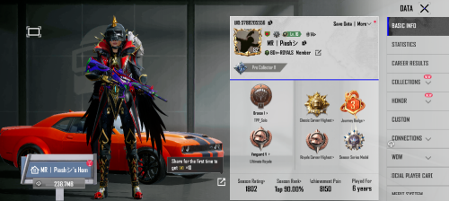 PUBG account for sale