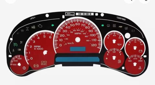 GMC/Chevrolet Cluster Overlay
