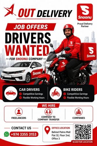 Car drivers for snoonu