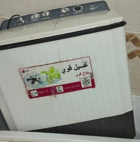 غساله ال جي التنشيف لا يعمل