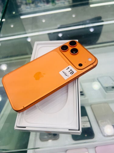 Iphone 17 pro max 1tb orange color