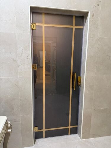 glass door