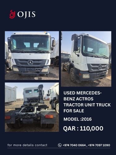2016 model Actros head