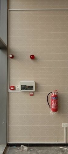Fire alarm and extinguishing