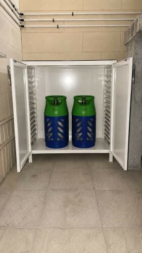 صندوق أسطوانة غاز خارجي