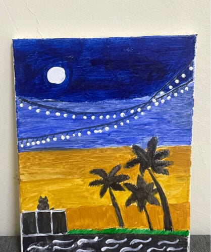 Handmade Canvas for home decor 