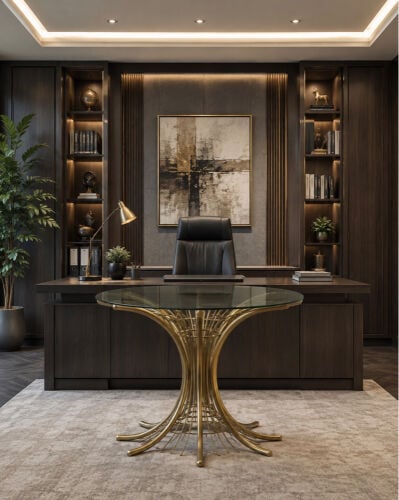 Luxury Glass Table 