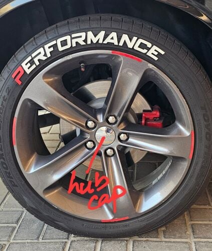 CHALLENGER 20 INCH RIMS & HUBCAP
