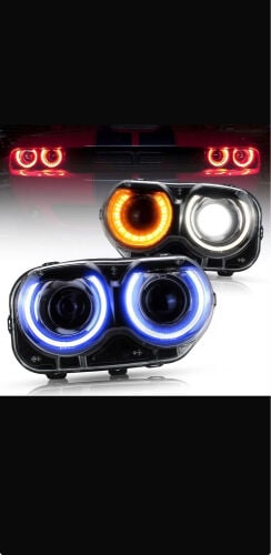 challenger RGB headlights 