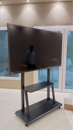 Tv Stand with Trolleys 