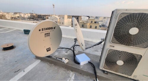 Dish Tv Receiver antenna 