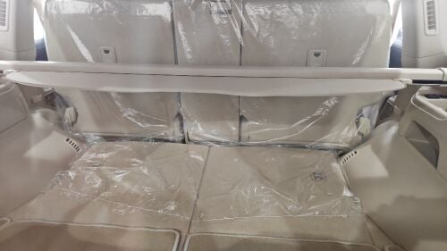 Back trunk cover