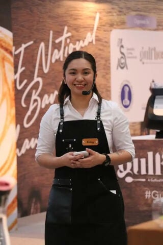  barista and a secretary filipino
