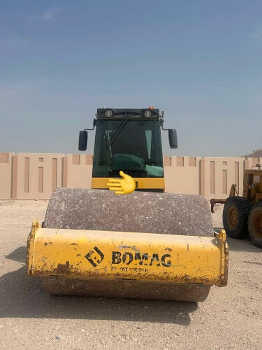 bomag single drum roller for sale