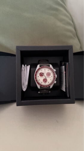 omega and swatch watch 