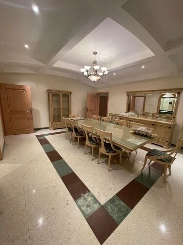 Luxury Italian ash wood dinner set