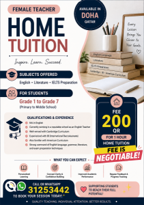 FEMALE ENGLISH TEACHER