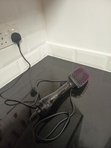 Hairdryer brush