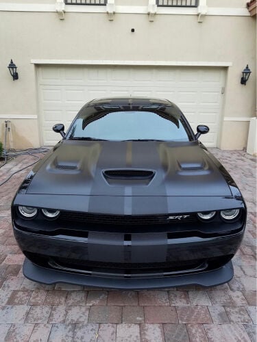 Hellcat hood aluminum OEM