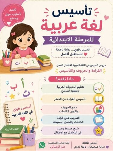 دروس لغه عربيه للمرحله الابتدائيه