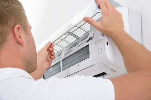 Air conditioner maintenance, repair
