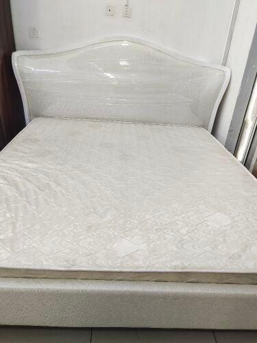 King size bed with mattress for sal