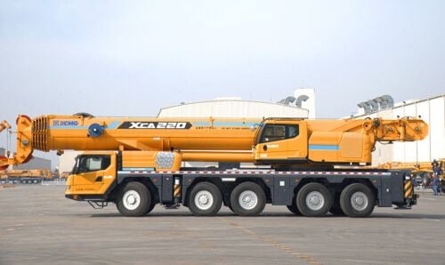 100T 160T & 220T Heavy Crane Rental