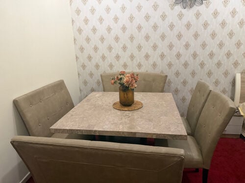 Homecenter marble Table set