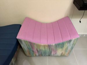 طقم كنب ازرق وملون
